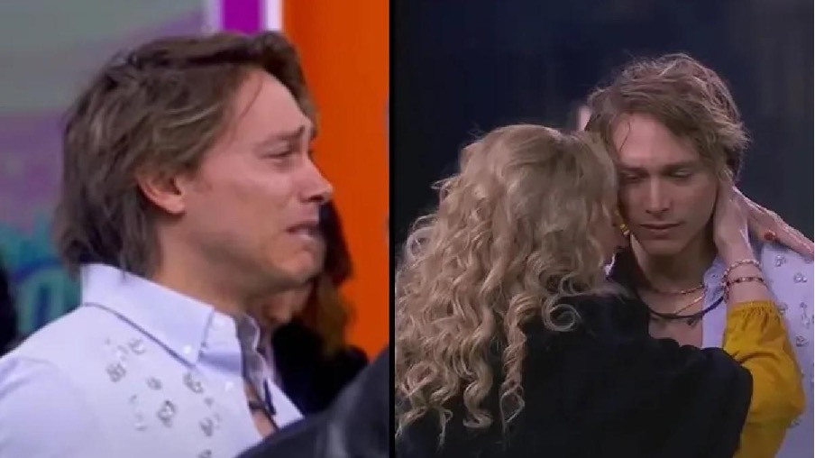 Aldo de Nigris rompe en llanto con la visita de su abuela Doña Lety en LCDLF