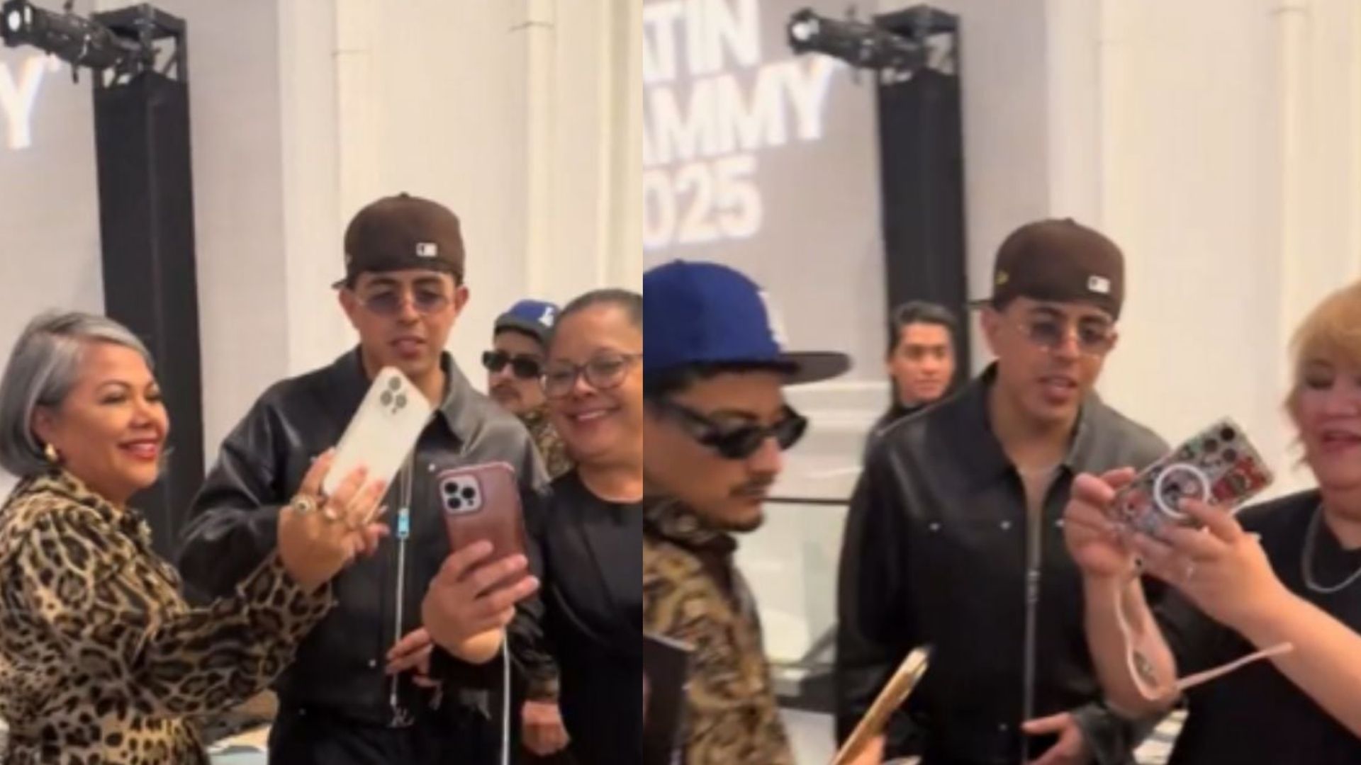 Oscar Maydon recibe criticas por negarle fotos a fans en los Latin Grammy