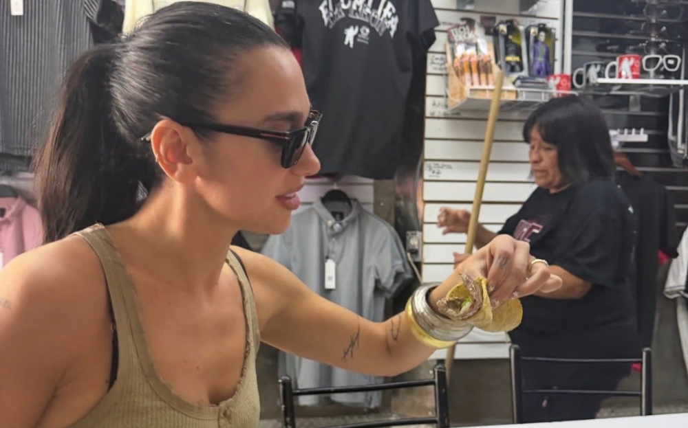 ¡De tour por los tacos! Dua Lipa disfruta de la gastronomía mexicana en CDMX